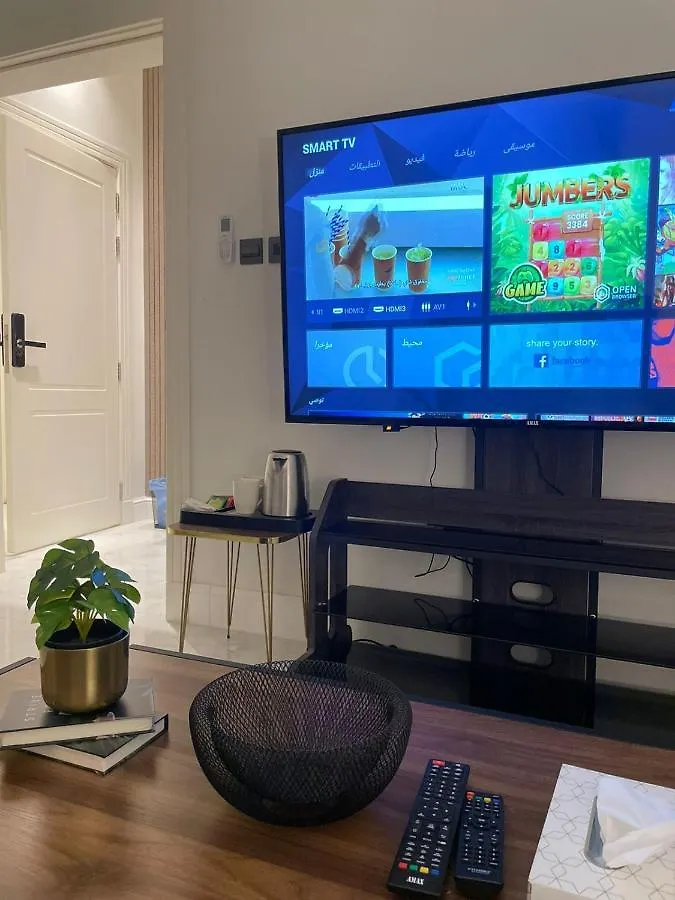 شقه غرفتين نوم وصاله دخول ذكي Apartment Riyadh Saudi Arabia